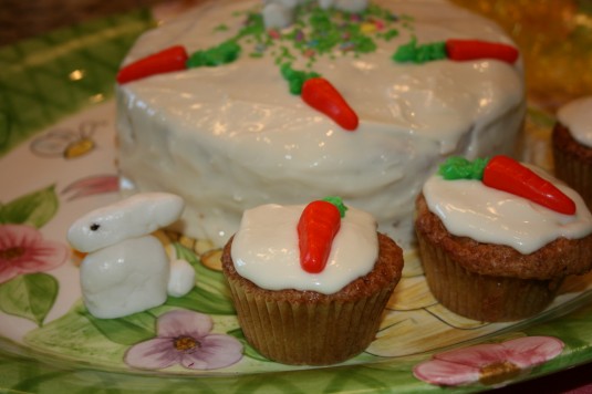carrot cupcakes