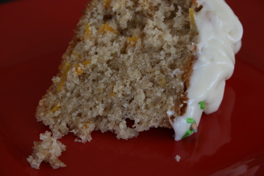 light and fluffy carrot cake