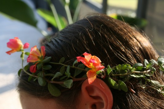 flower head gear