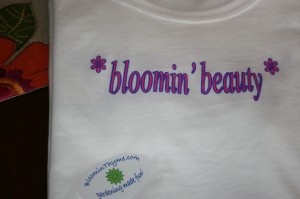 Garden inspired T-shirts